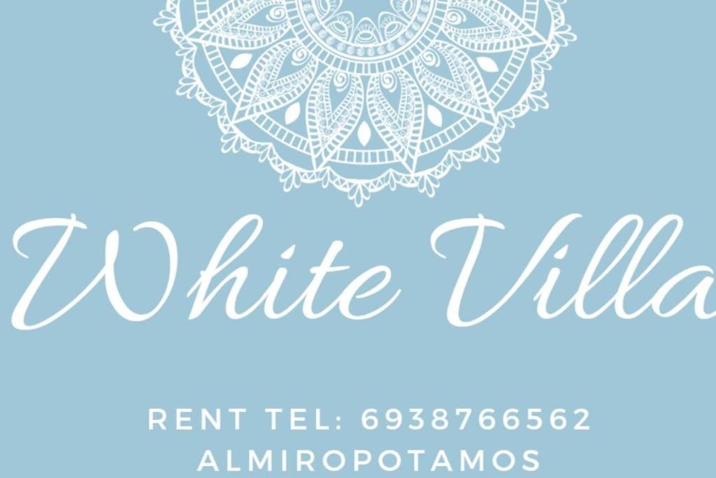 White Villa In Olive Trees And Seaview To Panagia Almiropótamos Eksteriør billede