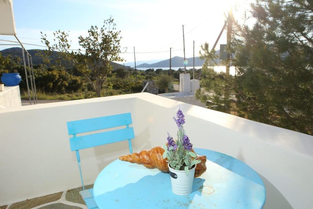 White Villa In Olive Trees And Seaview To Panagia Almiropótamos Eksteriør billede